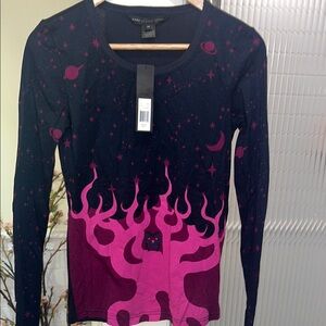 Marc by Marc Jacobs 100% Cotton long sleeve top - brand new with tags - XS